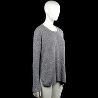 Long-sleeve top - Gray & Black - Size L