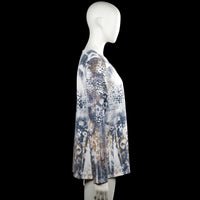 Long-sleeve top - Multicolored - Size L