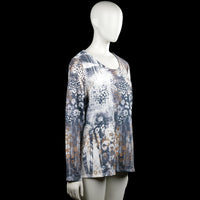 Long-sleeve top - Multicolored - Size L