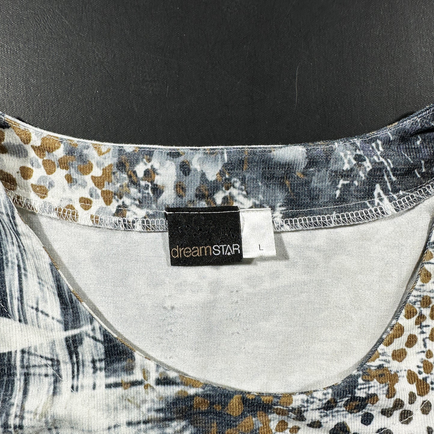 Long-sleeve top - Multicolored - Size L