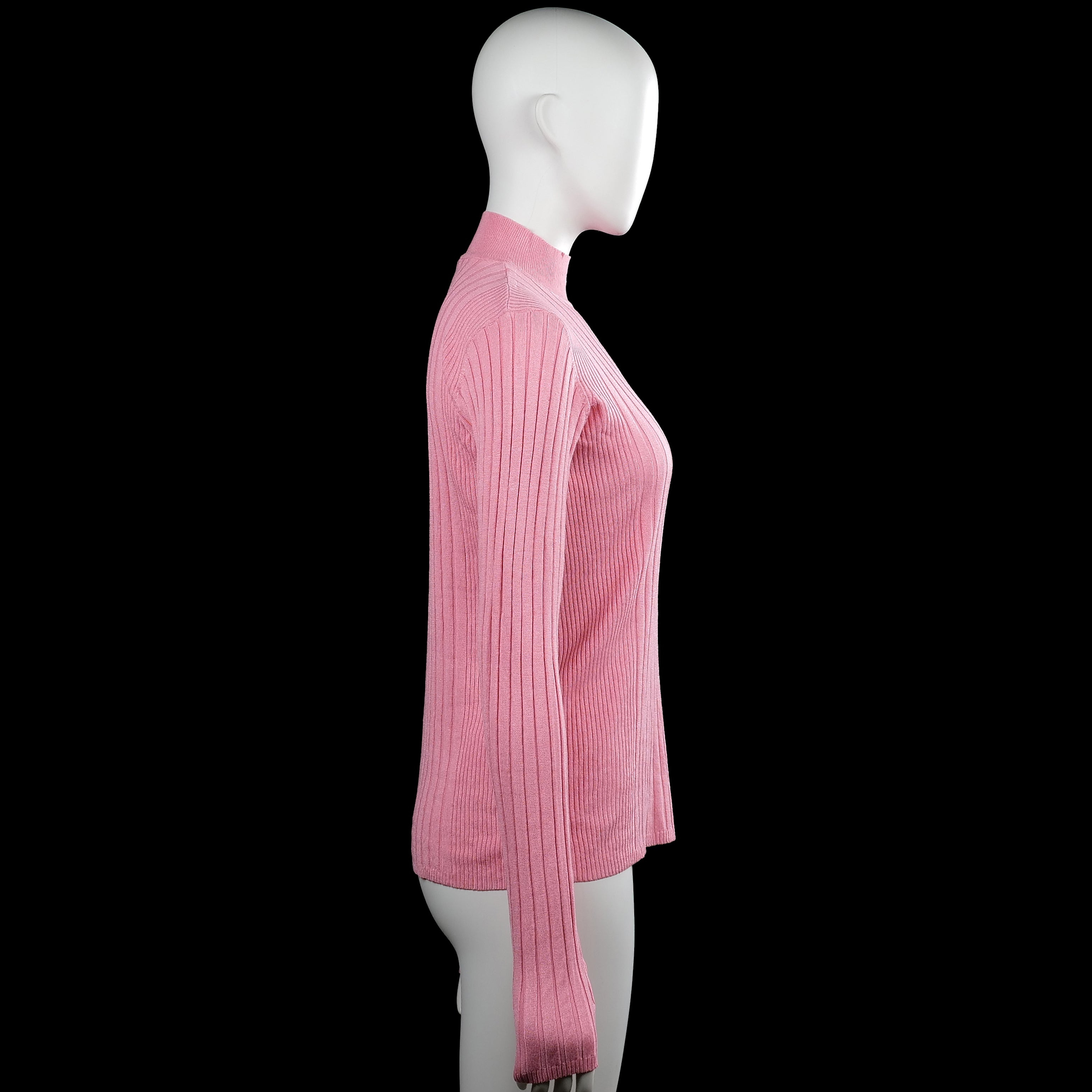 Long-sleeve top - Pink - Size M