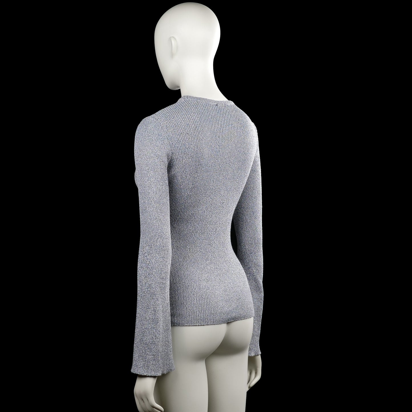 Long-sleeve top - Gray - Size 36