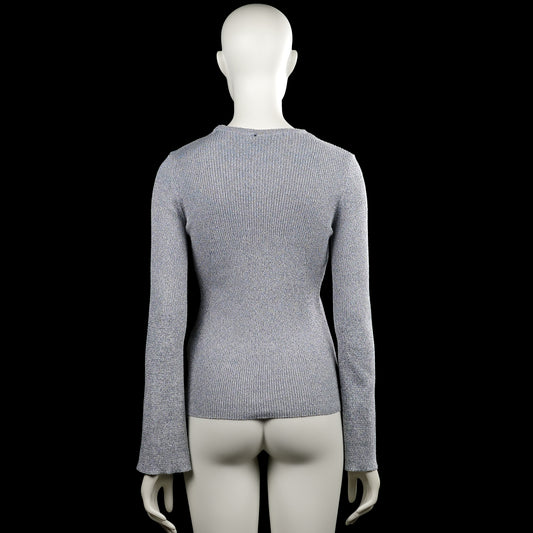 Long-sleeve top - Gray - Size 36