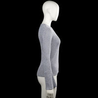Long-sleeve top - Gray - Size 36