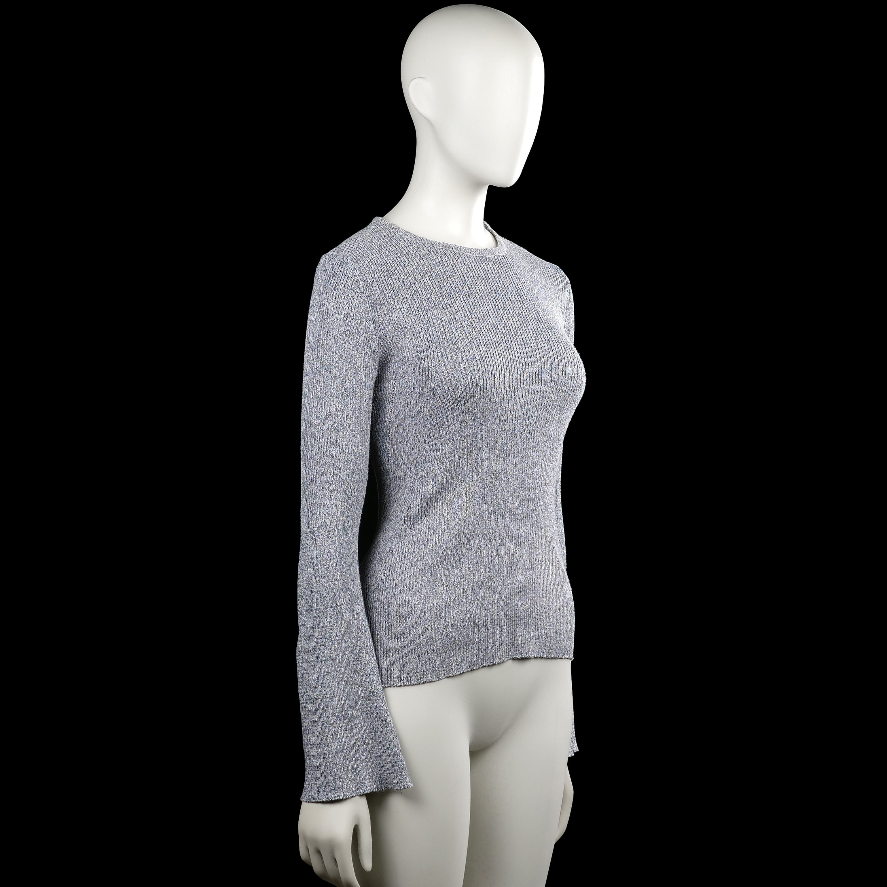 Long-sleeve top - Gray - Size 36