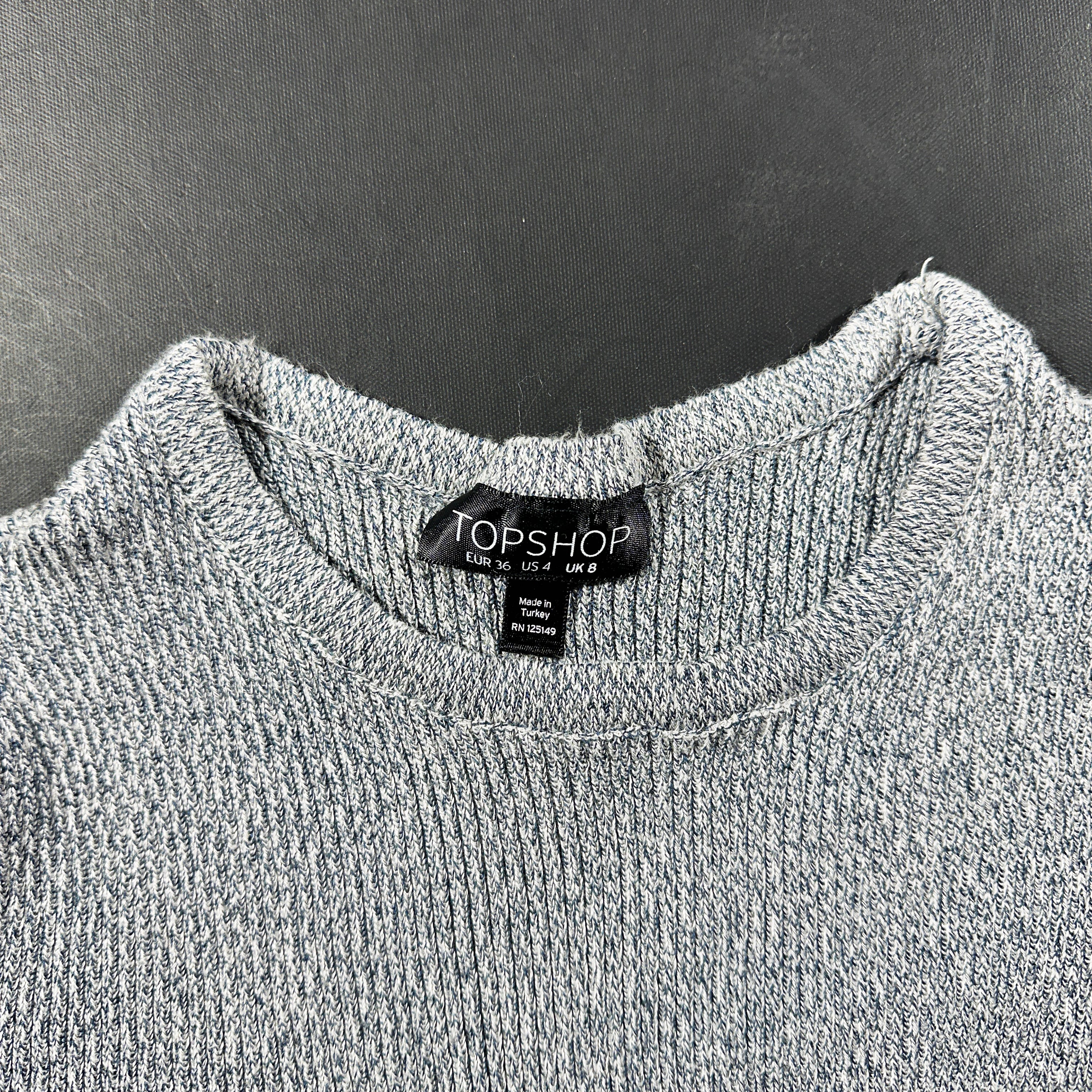 Long-sleeve top - Gray - Size 36