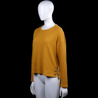 Long-sleeve top - Mustard - Size L