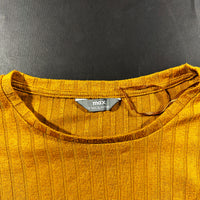 Long-sleeve top - Mustard - Size L