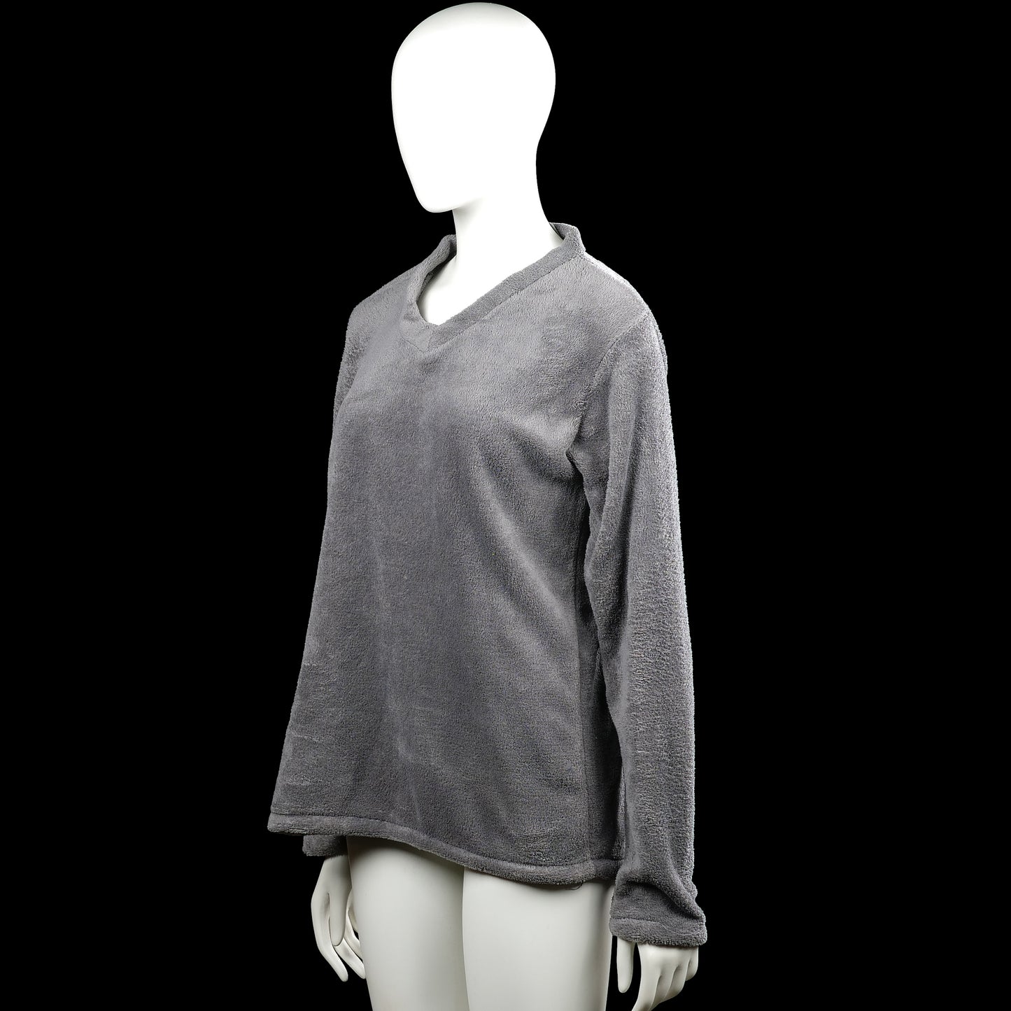 Long-sleeve top - Gray - Size M