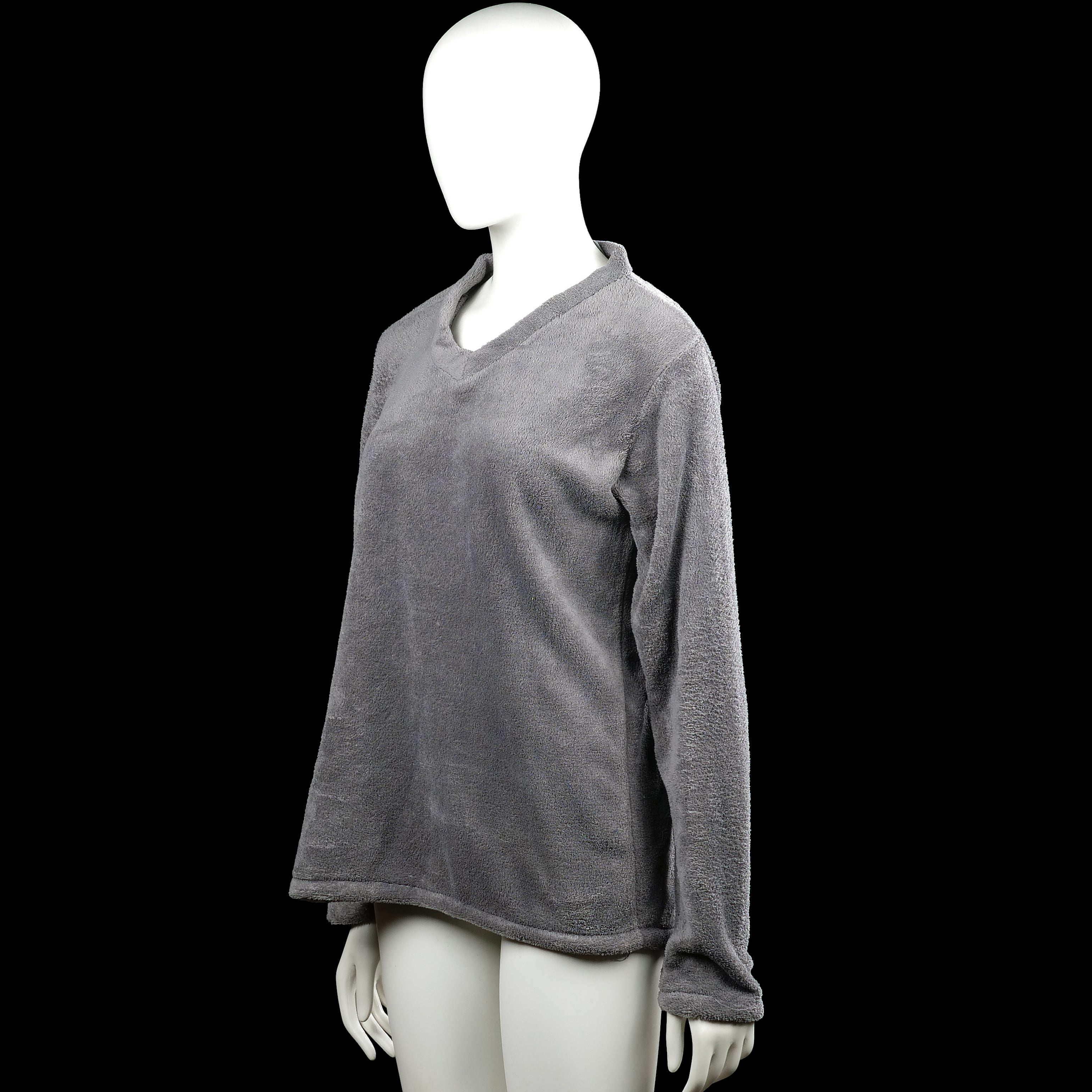 Long-sleeve top - Gray - Size M