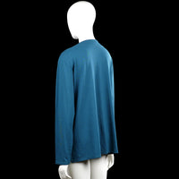 Long-sleeve top - Turquoise - Size XL - (NEW)