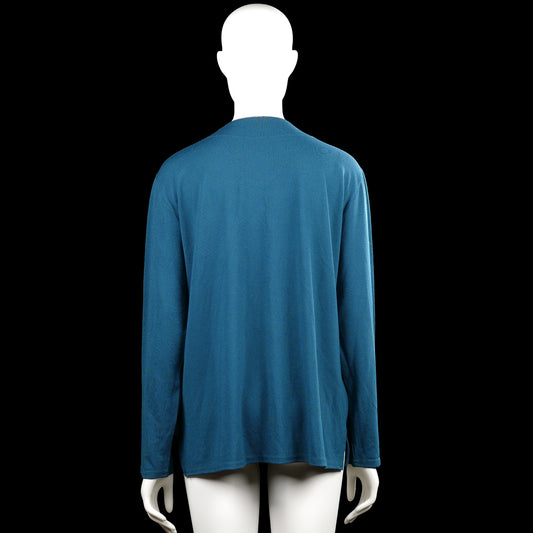 Long-sleeve top - Turquoise - Size XL - (NEW)