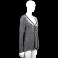 Long-sleeve top - Gray - Size XXL