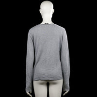 Long-sleeve top - Gray - Size M