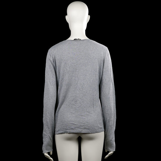 Long-sleeve top - Gray - Size M