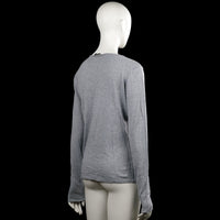 Long-sleeve top - Gray - Size M
