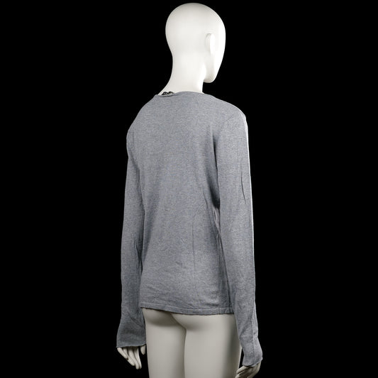 Long-sleeve top - Gray - Size M