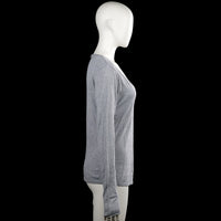 Long-sleeve top - Gray - Size M