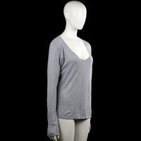 Long-sleeve top - Gray - Size M