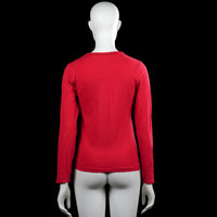 Long-sleeve top - Red - Size M
