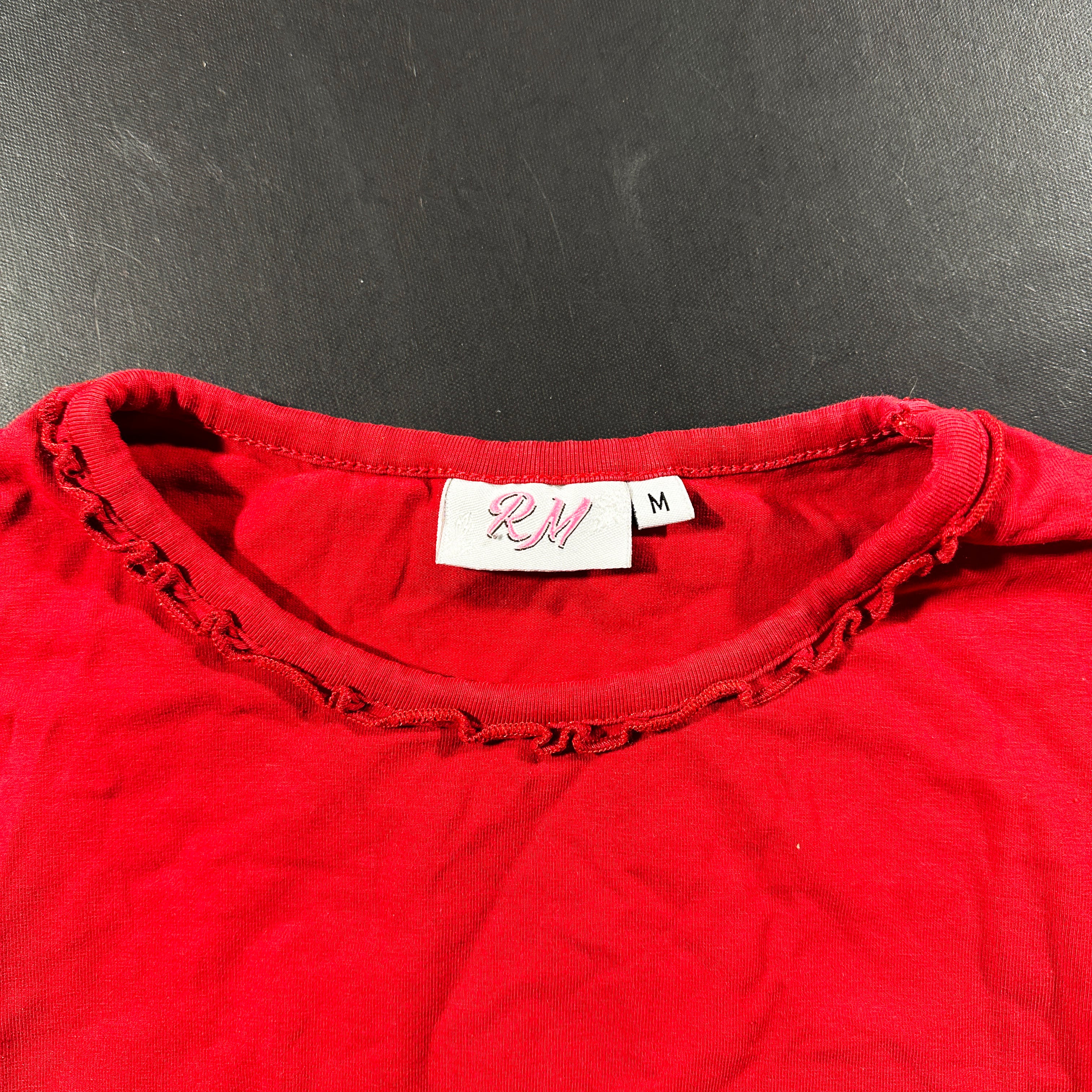 Long-sleeve top - Red - Size M