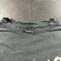 Long-sleeve top - Charcoal & White - Size XS