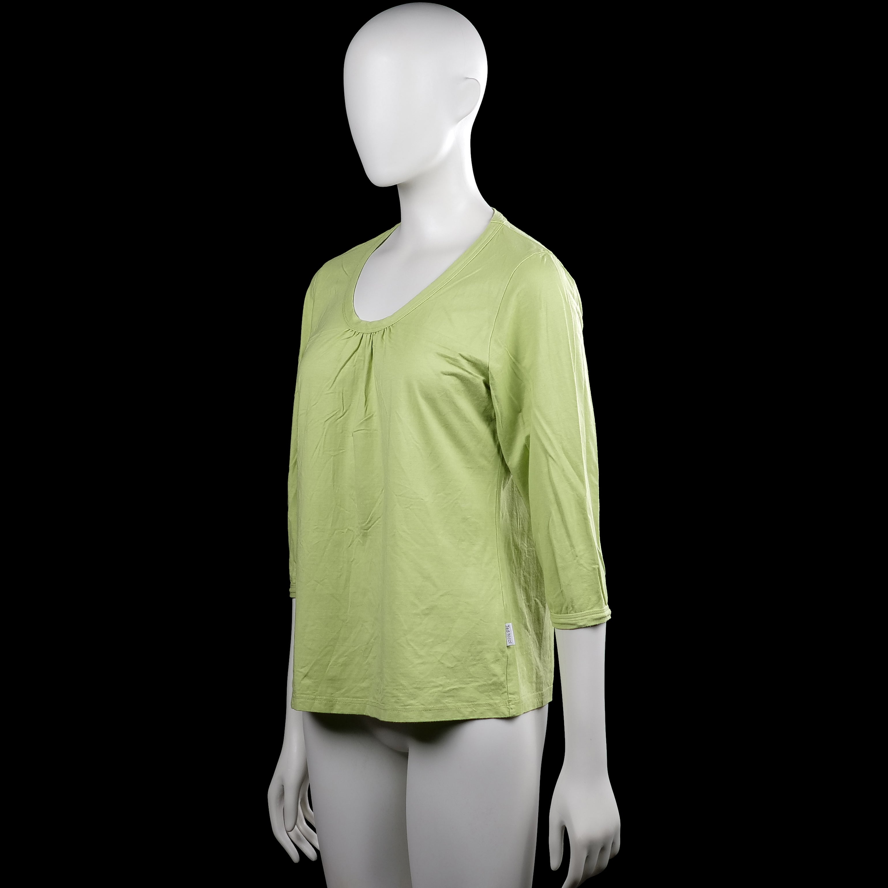 Long-sleeve top - Sage - Size 42
