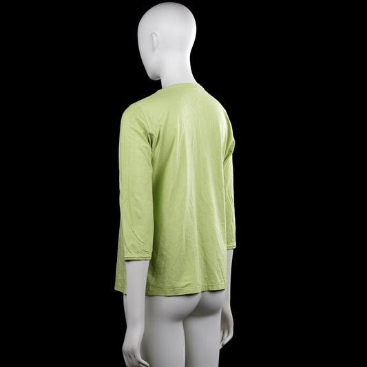 Long-sleeve top - Sage - Size 42
