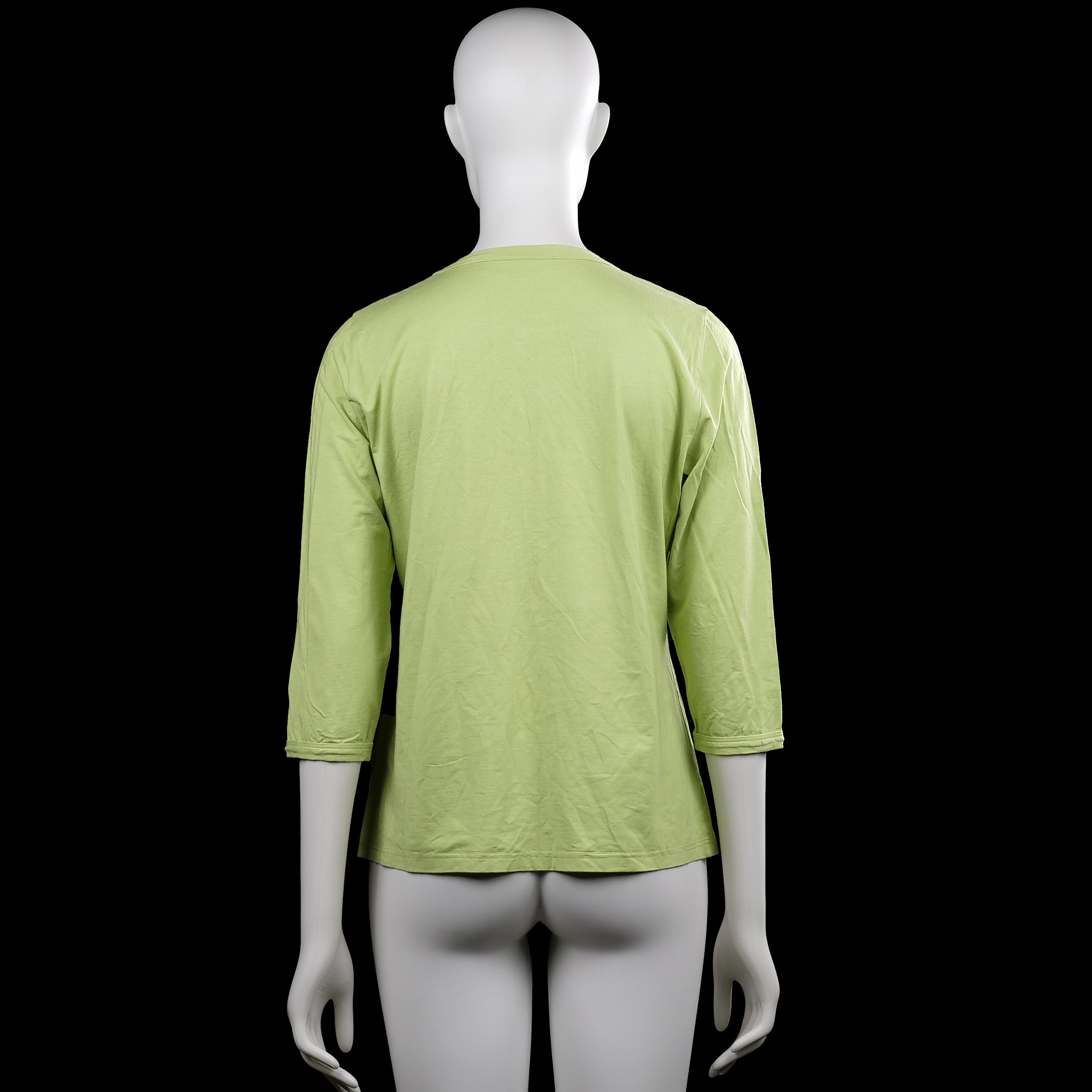 Long-sleeve top - Sage - Size 42