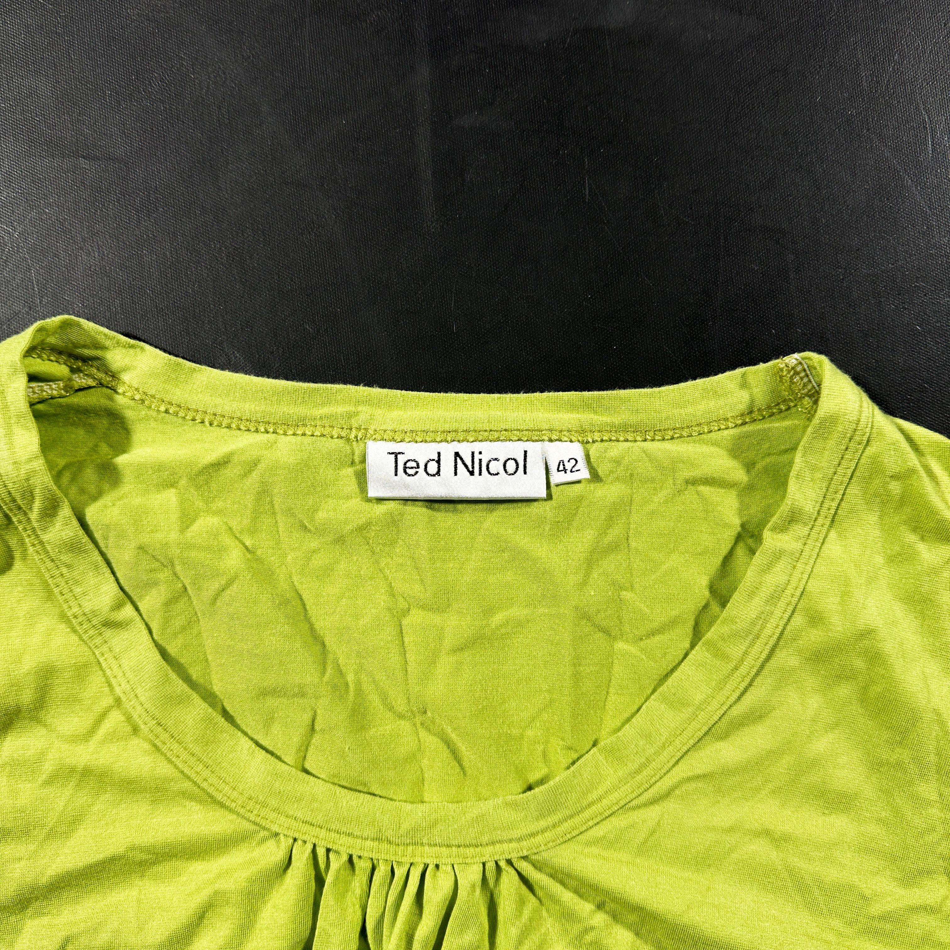 Long-sleeve top - Sage - Size 42