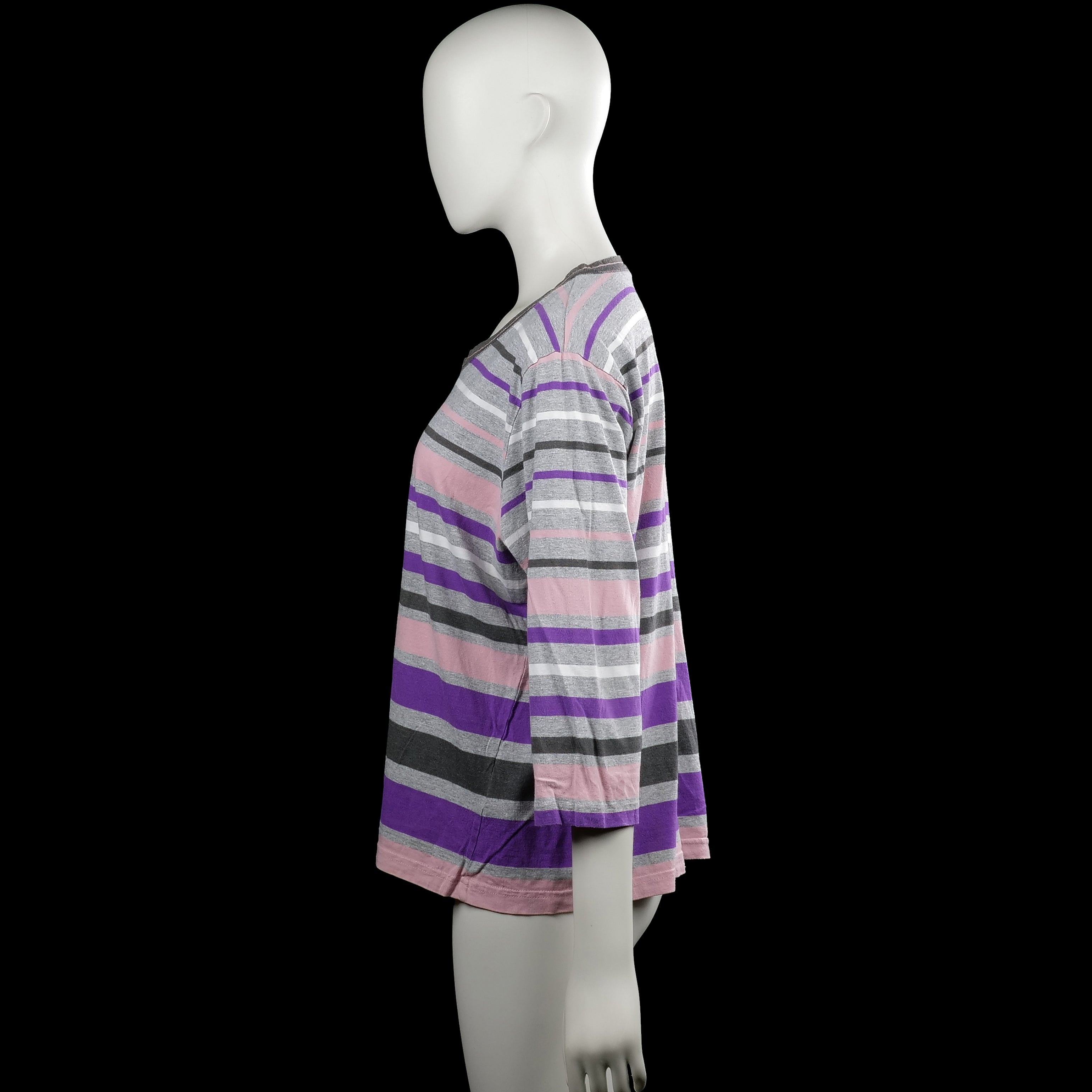 Long-sleeve top - Multicolored - Size XL