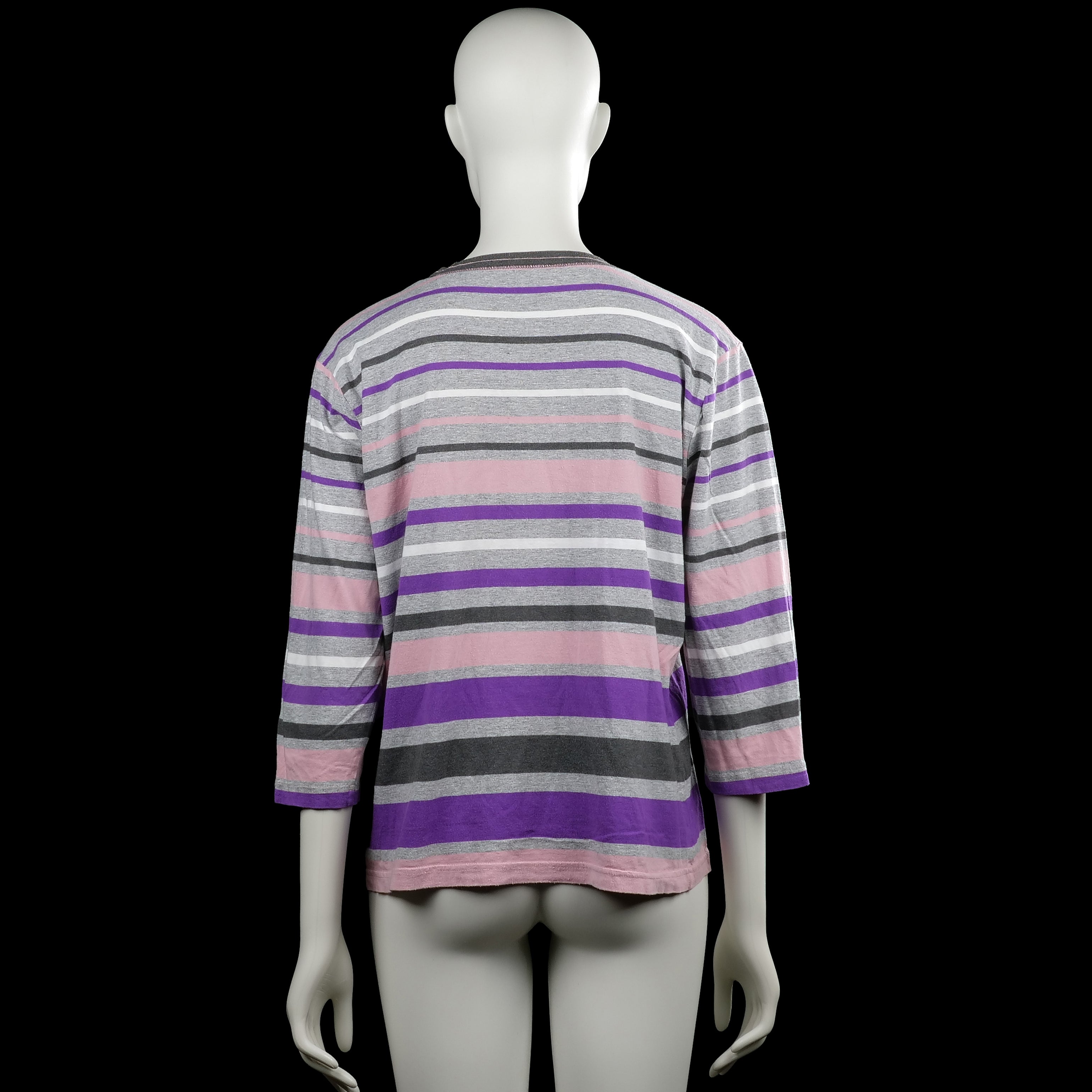 Long-sleeve top - Multicolored - Size XL