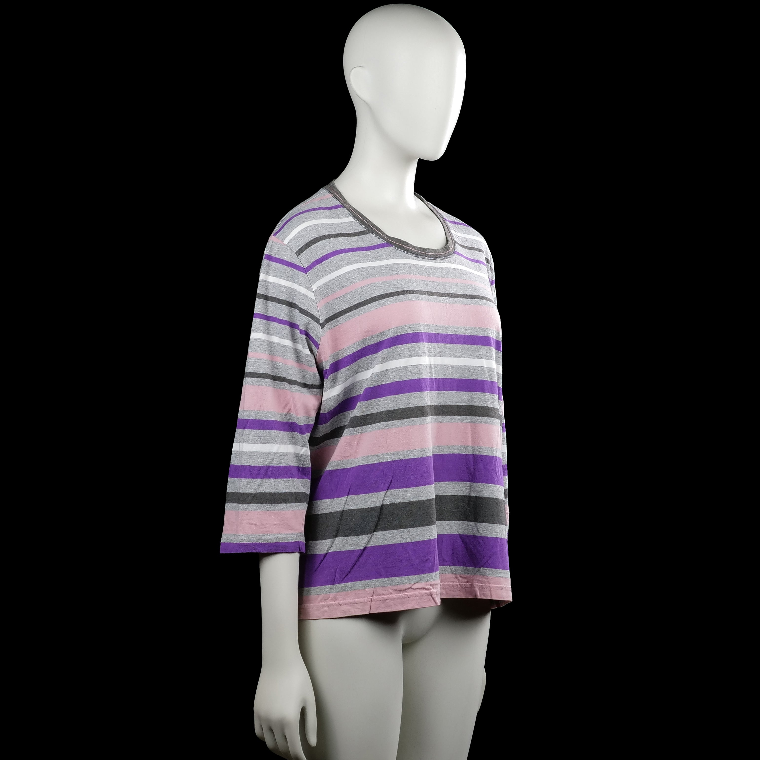 Long-sleeve top - Multicolored - Size XL
