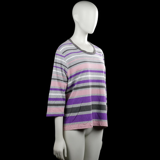 Long-sleeve top - Multicolored - Size XL