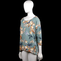 Tunic - Sage & Beige - Size M