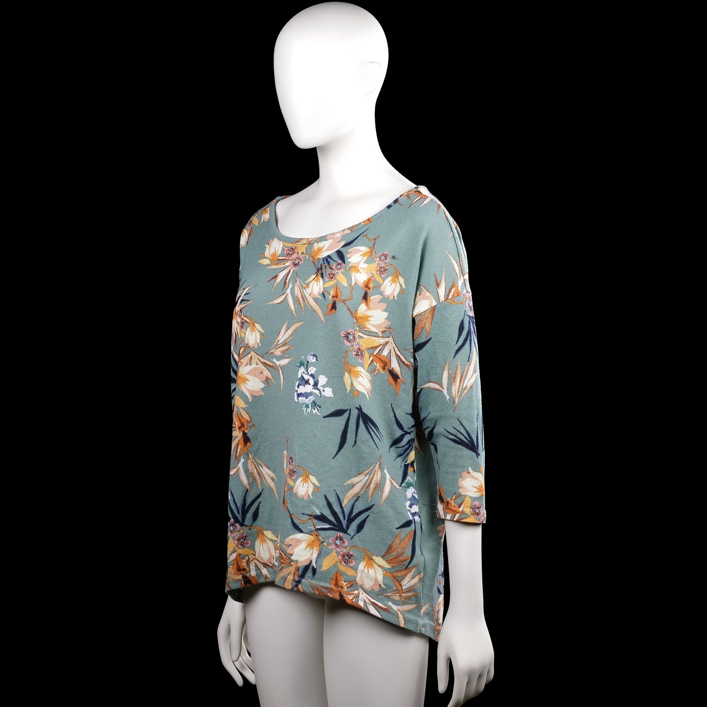 Tunic - Sage & Beige - Size M