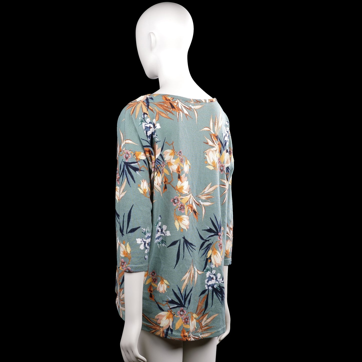 Tunic - Sage & Beige - Size M