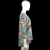 Tunic - Sage & Beige - Size M