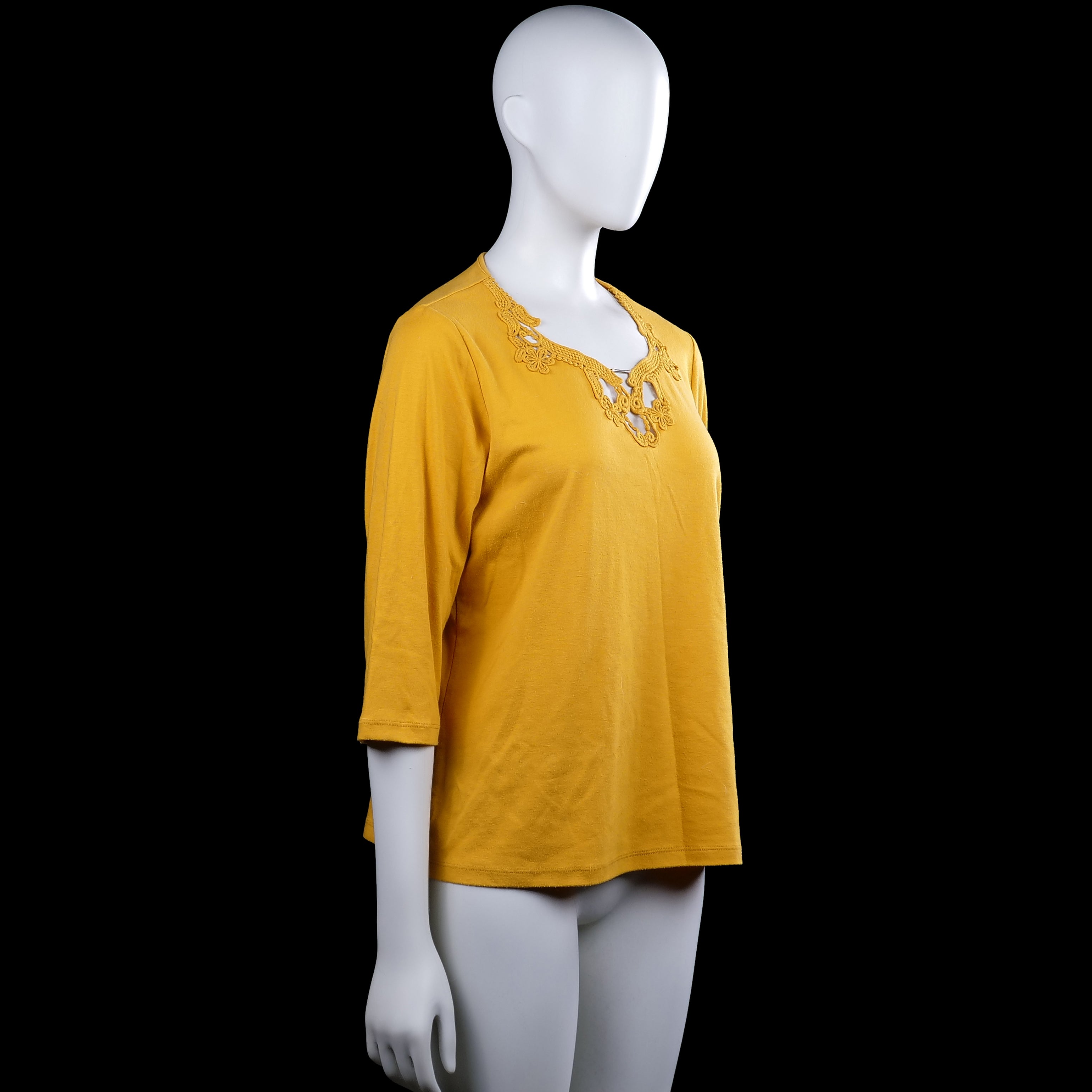 Long-sleeve top - Mustard - Size XXL