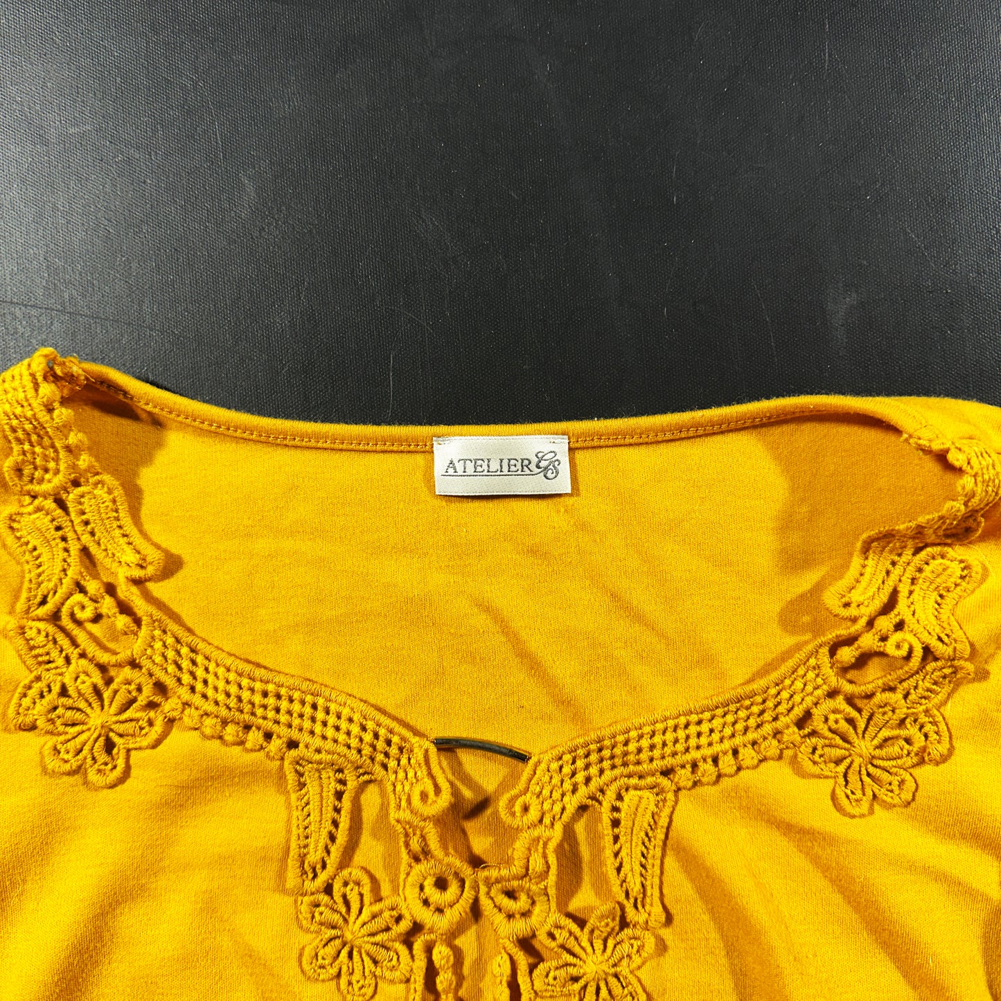 Long-sleeve top - Mustard - Size XXL