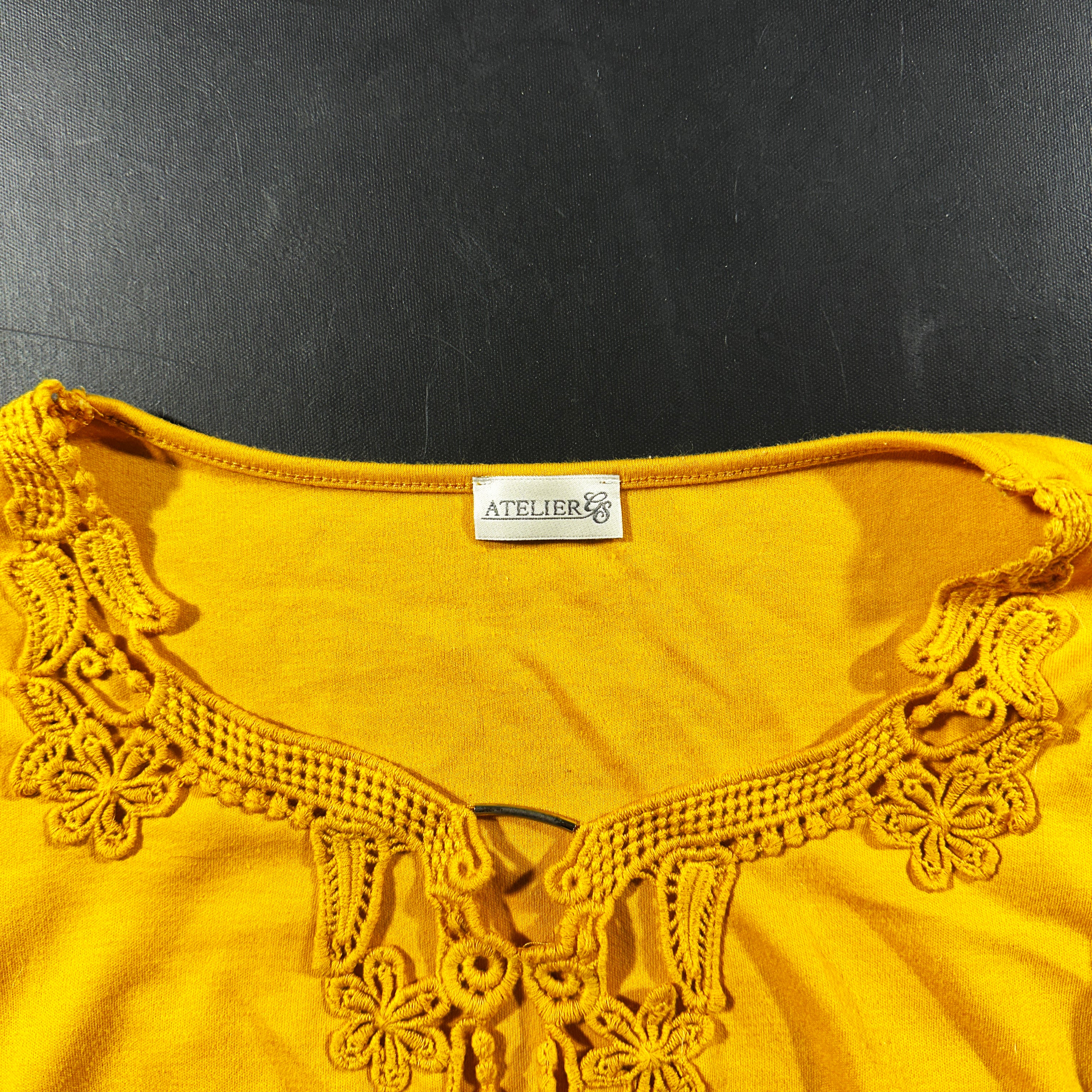 Long-sleeve top - Mustard - Size XXL