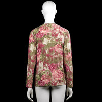 Long-sleeve top - Multicolored - Size XL