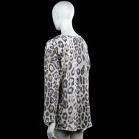 Tunic - Gray & Beige - Size L