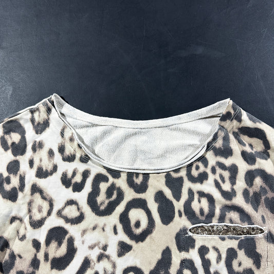 Tunic - Gray & Beige - Size L