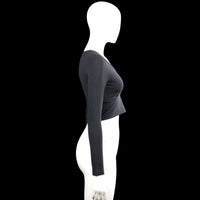 Long-sleeve top - Charcoal - Size S