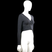 Long-sleeve top - Charcoal - Size S