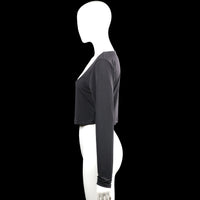 Long-sleeve top - Black - Size XL