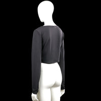 Long-sleeve top - Black - Size XL