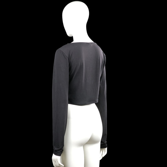 Long-sleeve top - Black - Size XL