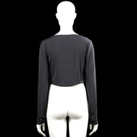 Long-sleeve top - Black - Size XL